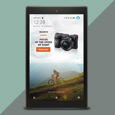 Sony Ad for Kindle
